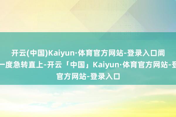 开云(中国)Kaiyun·体育官方网站-登录入口阛阓情谊一度急转直上-开云「中国」Kaiyun·体育官方网站-登录入口